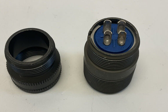 Amphenol MS3101A18-10P 4 Pin Industrial Connector