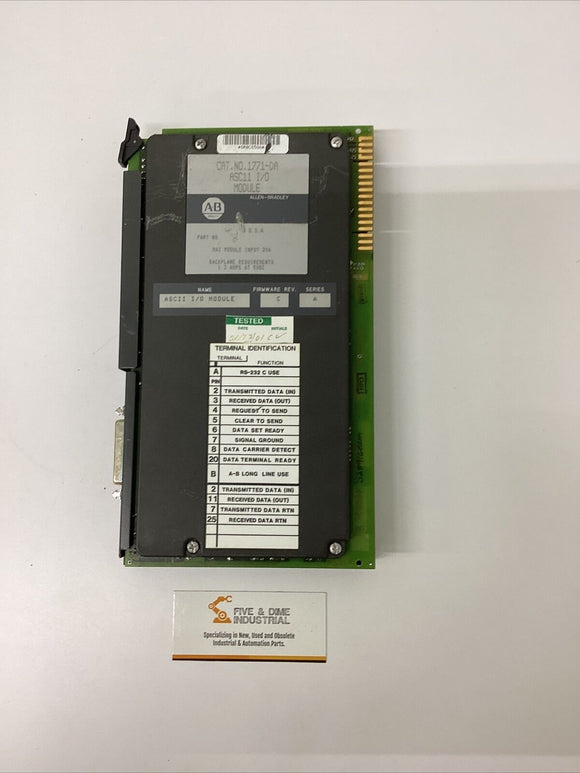 Allen Bradley 1771-DA ASC11 I/O Module