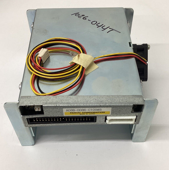 Fanuc A08B-0084-C121B Hard Drive w/ fan A08B-0086-C109#B