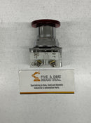 Cutler Hammer T4914 Ser. D2 Red Button Switch Non-Luminated-2