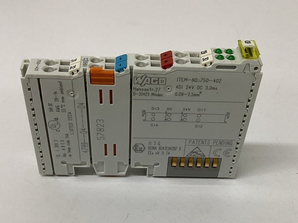 Wago 750-402 4-Channel I/O Digital Module