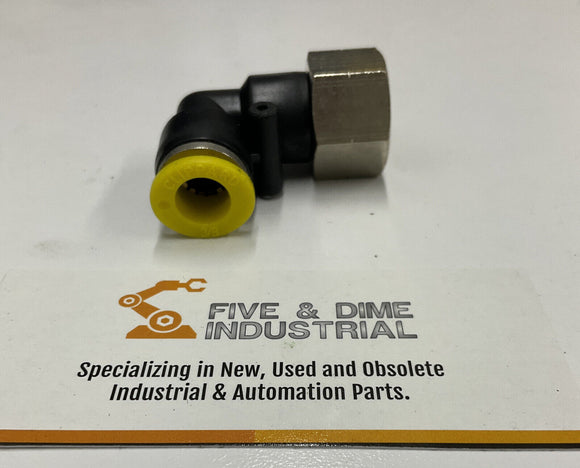 Clippard PQ-FE12W Push Connect Female Elbow 3/8” NPT. Lot of 5