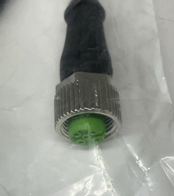 Murr 7000-12221-6140100 M12 Single-End 4-Pole Female Cable 1-Meter