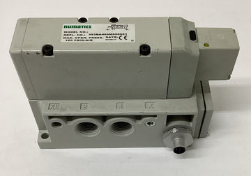 Numatics 353BA400M000061 24VDC Solenoid Valve w/ 1/2'' NPT Base - 0