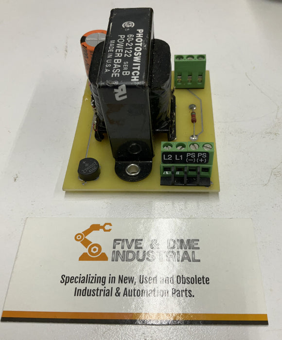 Allen Bradley 60-2122 Ser. B Photoswitch Power Base