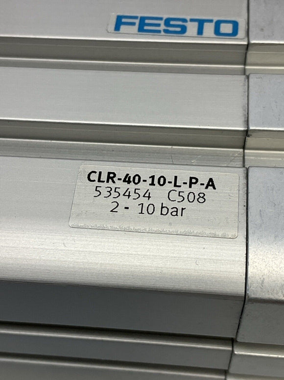 Festo CLR-40-10-L-P-A Left Linear Swivel Clamp Cylinder 40mm X 10mm 535454