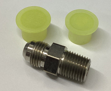 Parker 6-FTX-SS Male 1/4" NPT to JIC 37° Fitting SS - 0