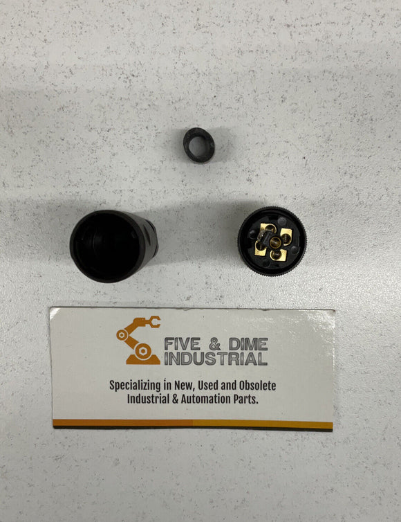 Turck BSWS 8151-0 Circular Male Field Connector U6610 5-pin, M12