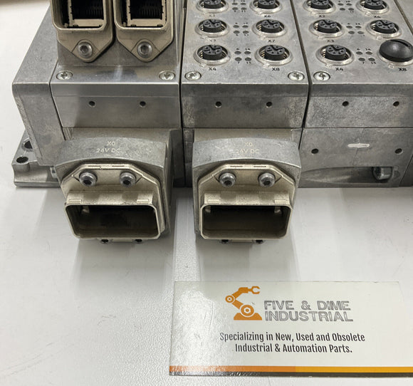Festo CPX-M-FB34 Bus Node w/ Manifold Block