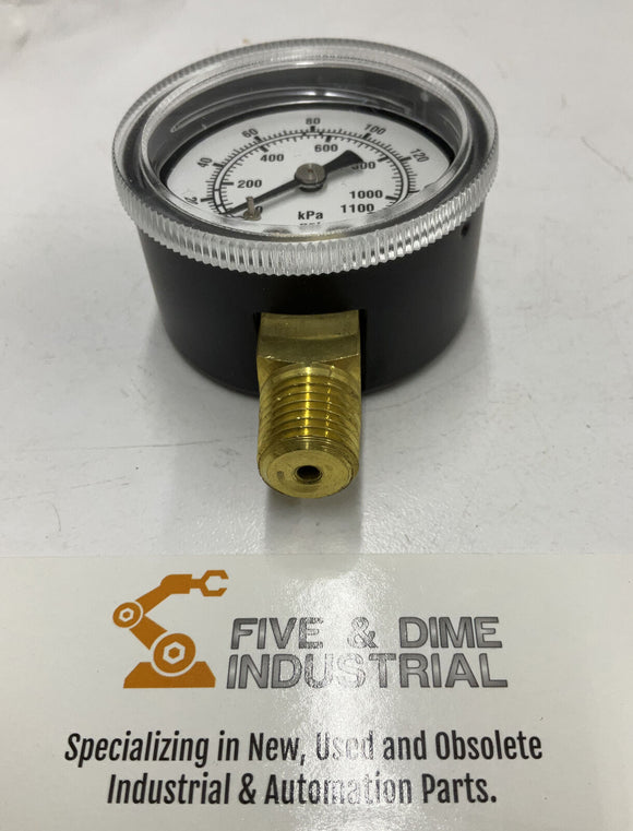 Marsh / Bellofram J1452 2" STD 1/4" Npt 0-160 Psi Gauge