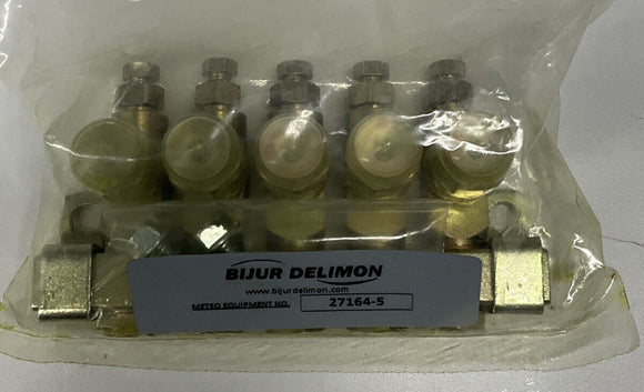 Bijur Delimon 27164-5 FL33 5-Port Injector Assembly