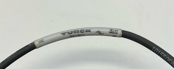 Turck PKG-4M-10/S90 Single End Cable U0063 M8 Female Straight 4-Pin,