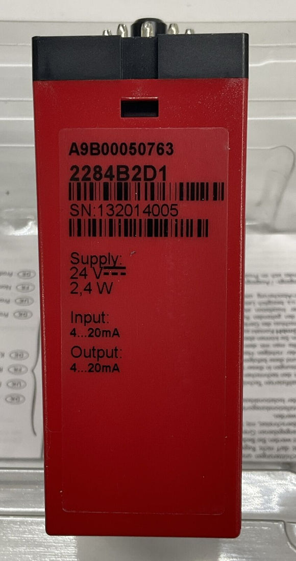 PR Electronics 2284B2D1 Isolation Amplifier 2284 20mA