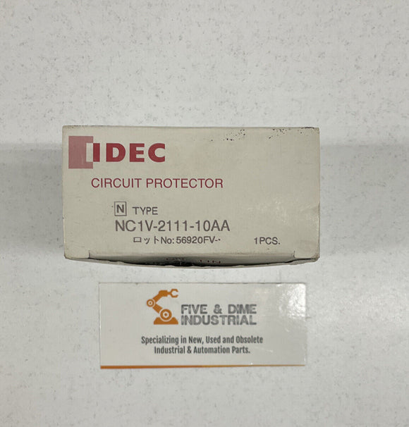 Idec NC1V-2111 10A Circuit Protector Breaker
