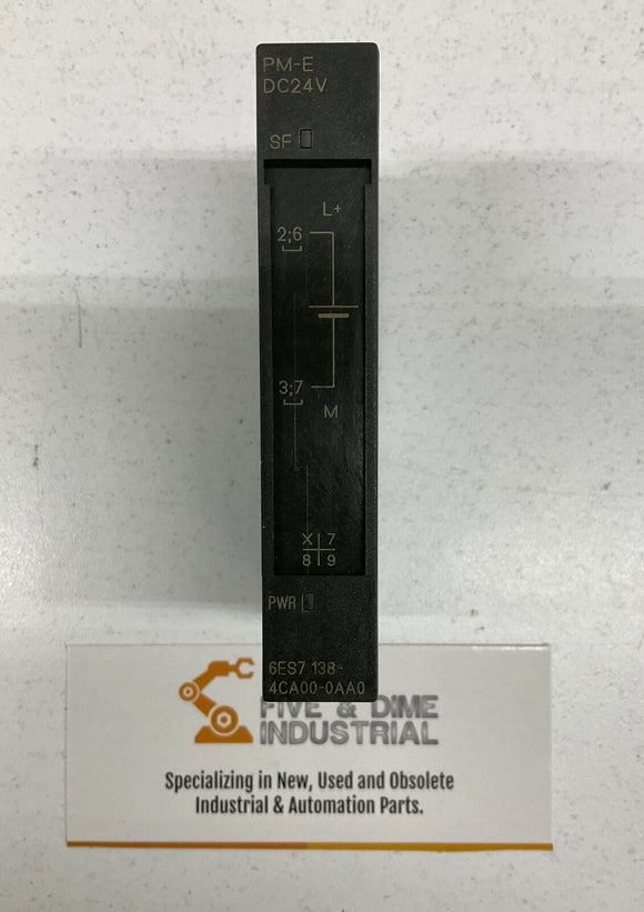 Siemens 6ES7 138-4CA00-0AA0 Power Module