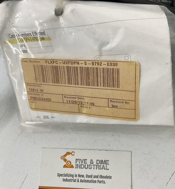 Flexcable FC-UXFDFN-S-9792-E039 Motor Feedback Cable