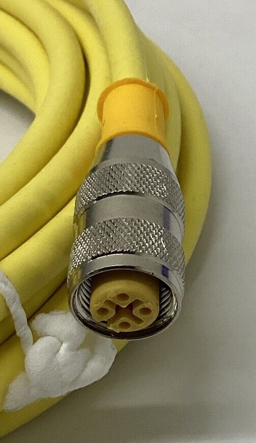 Turck RK4.41T-8/S529 Cable U2182-8 M12, Male Single End 4-Wire 8M