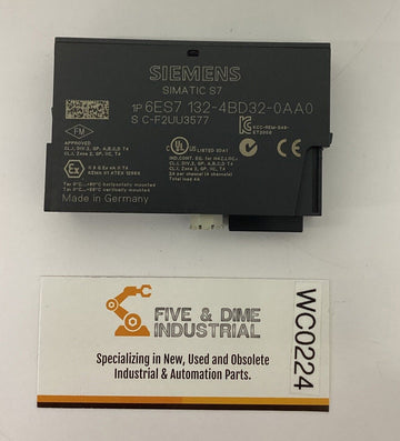 Siemens 6ES7-132-4BD32-0AA0 Digital Output Module