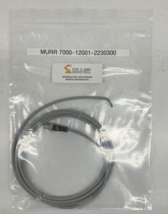 Murr Elektronik 7000-12001-2230300 M12 Male Cable