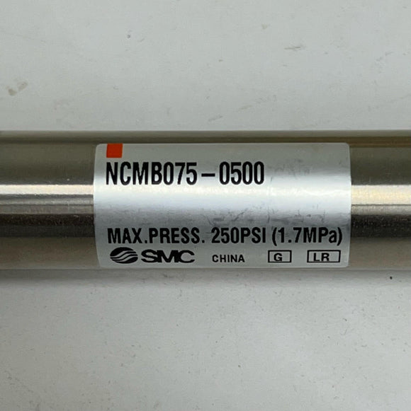 SMC NCMB075-0500 Pneumatic Cylinder 3/4" Bore, 5" Stroke