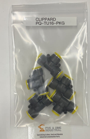 Clippard PQ-TU16-PKG Push-Quick Female Connector Lot of (5)