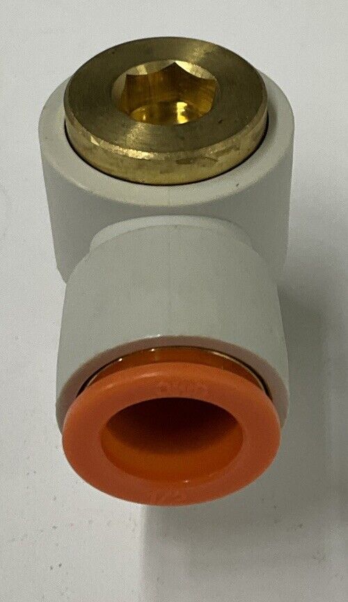 SMC  KQ2VS13-37S Tube Hex Socket Elbow  1/2  NPT X 1/2  OD  Lot of 10