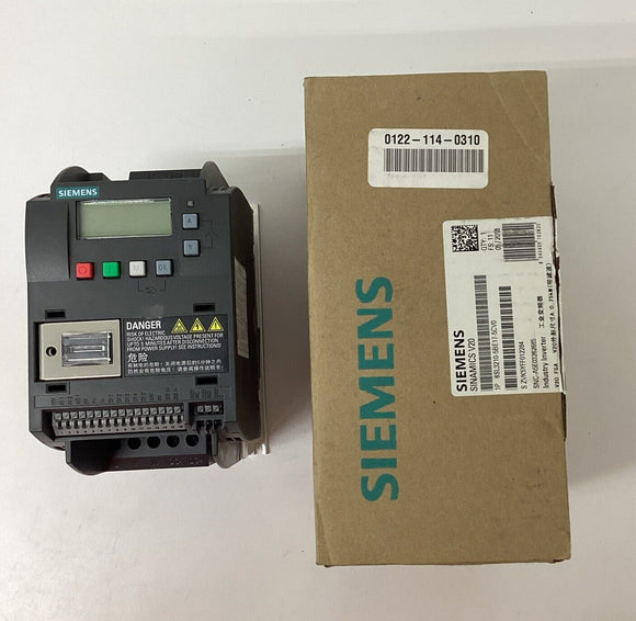 Siemens 6SL3210-5BB17-5BV1 Sinamics Inverter Drive V20