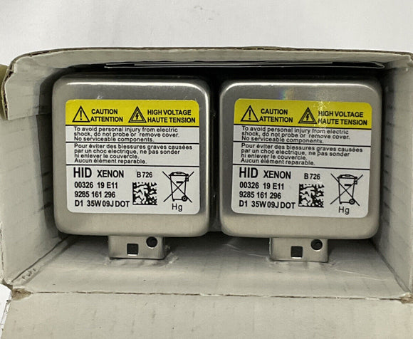 Sinoparcel D1S Xenon HID Headlights Bulb  6000K 35W  12/24V 2 Pack