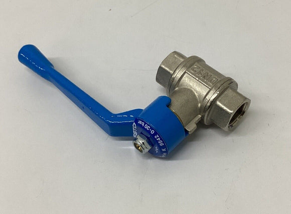 Festo QH-3/8 / 9542 Pneumatic Ball Valve Manually Actuated G3/8