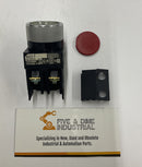 Fuji Electric AH22-FR10 Push Button N.O. Red Flush Head-1