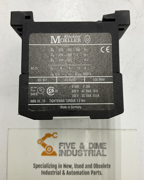 Moeller Diler 40 24 Vac Contactor Relay