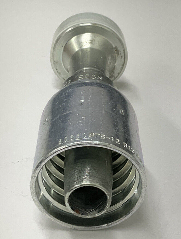 Parker 1XA78-12-12 #12 3/4" Caterpillar Flange Head Hose Fitting