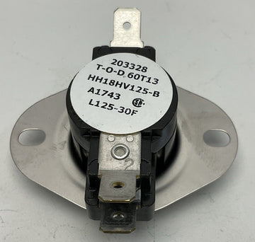 Carrier HH18HV125 Temp Activated Switch Open 125 Close 90 - 0