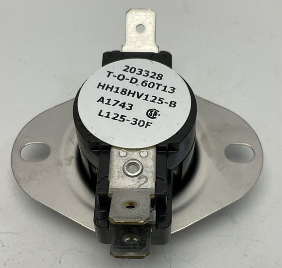 Carrier HH18HV125 Temp Activated Switch Open 125 Close 90