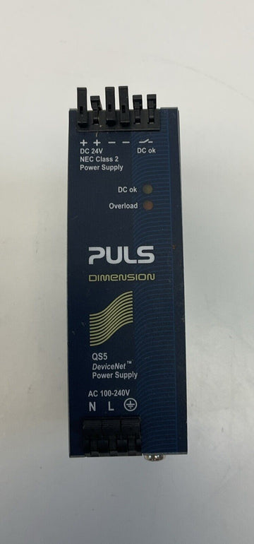 Puls QS5.DDNET Class 2  DeviceNet Power Supply 100-240 24V 3.8A - 0