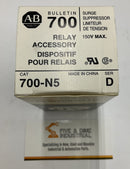 Allen Bradley 700-N5 Ser. D Surge Suppressor 150 VAC-6