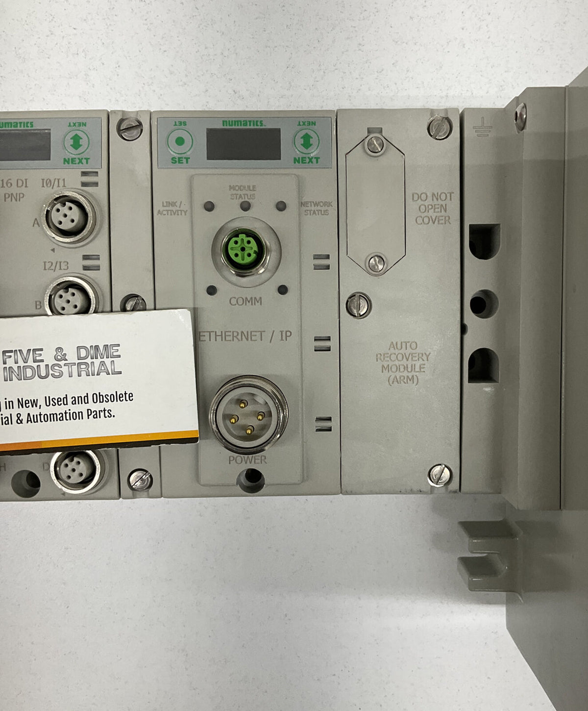 Numatics Ethernet Module Numatics AK3BH00004NMUF 8 Bank Ethernet Manifold | Five and Dime ...