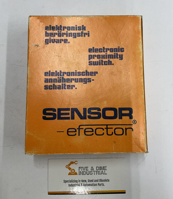 Sensor Efector IN-3002-B-KA Inductive Sensor 2mm 40 Vdc