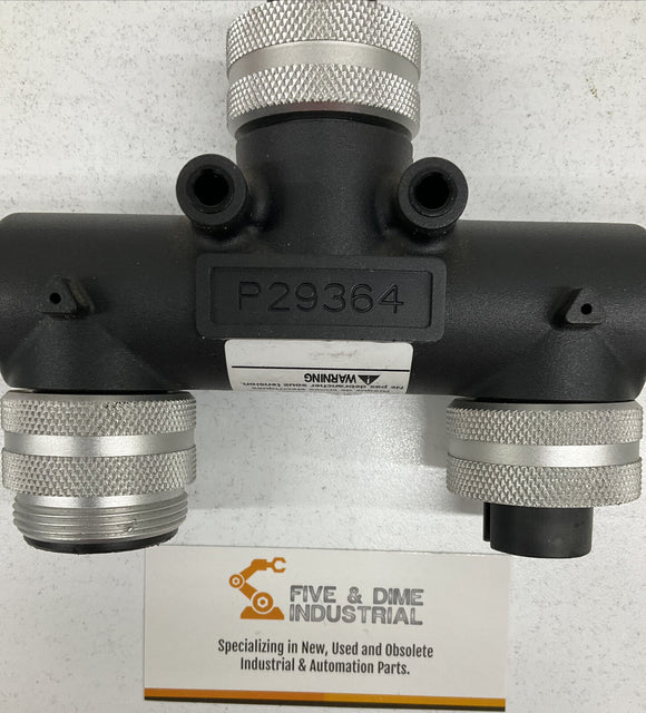 Amphenol Sine Systems P29364  4 Pole WYE Trunk Splitter 10GA