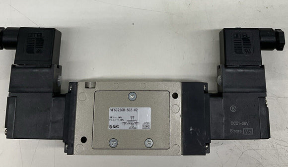 SMC VFS3220R-5DZ-02 21-26 DC Solenoid Valve