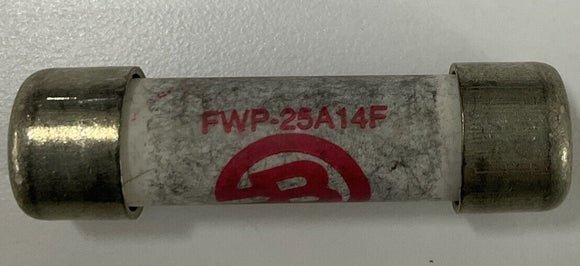 Bussman FWP-25A14F High Speed Fuse 700 Vac 25-Amp