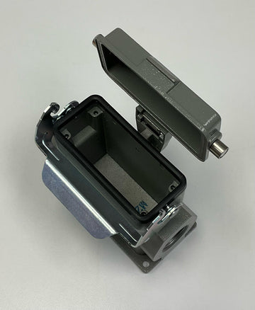 Harting H16B-FH-1L-MCV-M25 Wevel Base Mount HD Side Entry Hood