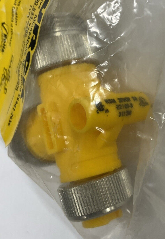 Turck RSM-2RKM-50 5-Pin Minifast T Connector U2109-9