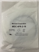 Mencom MDC-4FR-2-18  1/2 NPT  4-Pole Female Receptacle 0.3 Meter-1