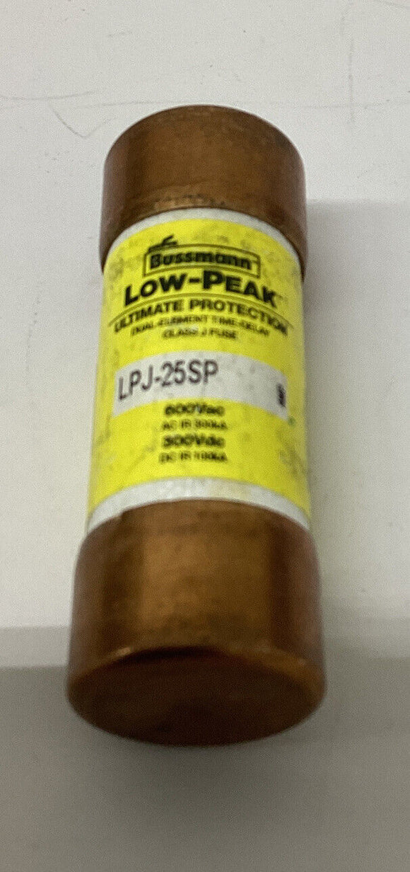 Bussmann Low Peak LPJ-25SP Lot of 2 Class J Fuses 80 Amp