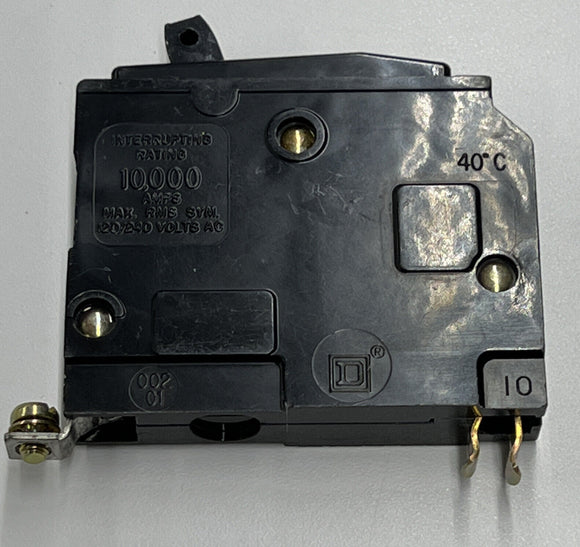 Square D QOBSWS Circuit Breaker 20A 1-Pole  SR-241 120/240 VAC