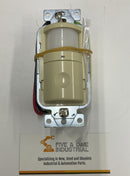 Hubbell WS1000I Occupancy Sensor PIR 1200 Sq Ft. Ivory w/ Cover-2