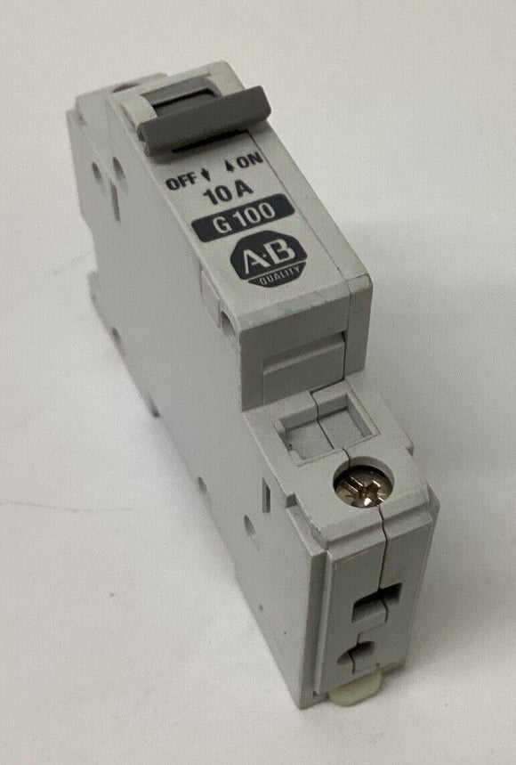 Allen Bradley 1492-CB1-G100 Din Mount 10A Circuit Breaker