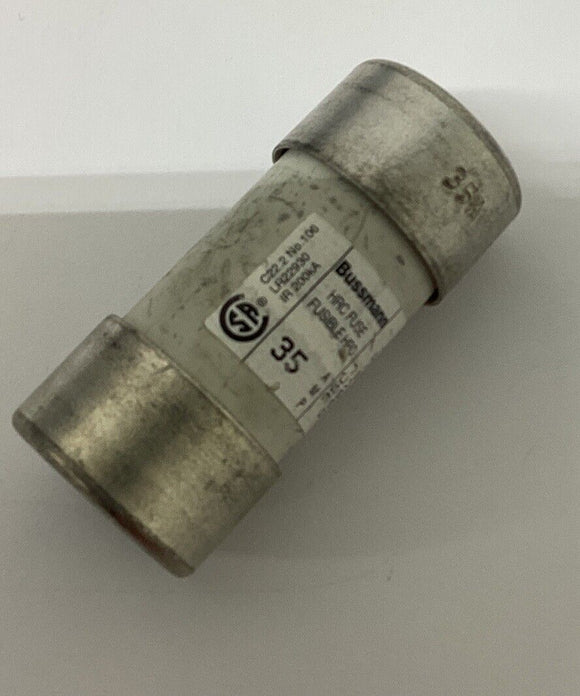 Bussmann 35CJ / HRC-35 High Rupture 35 Amp, 600V Fuse