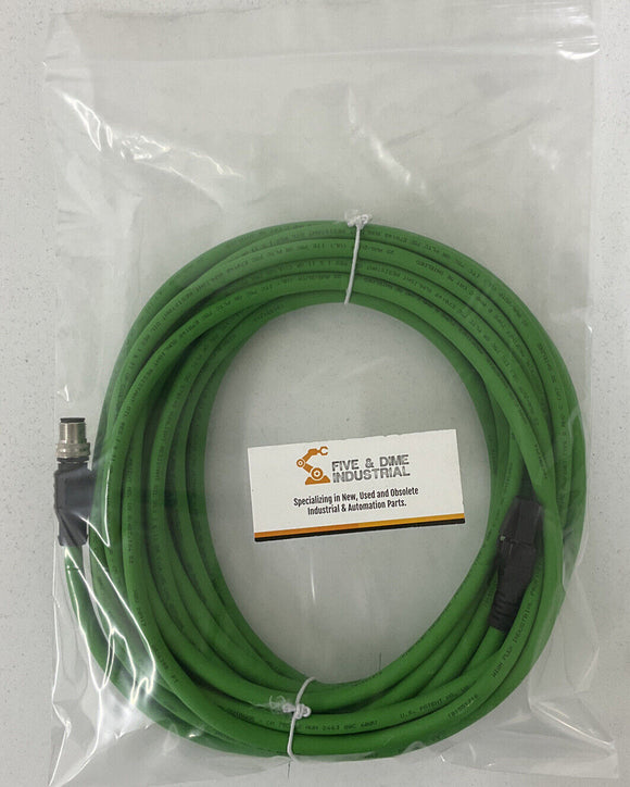 Turck RSSD RJ45 423-10M Cable Network Hybrid 4-Pin U-96202